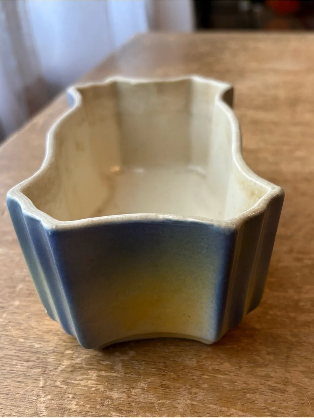 Shawnee Pottery relief flower